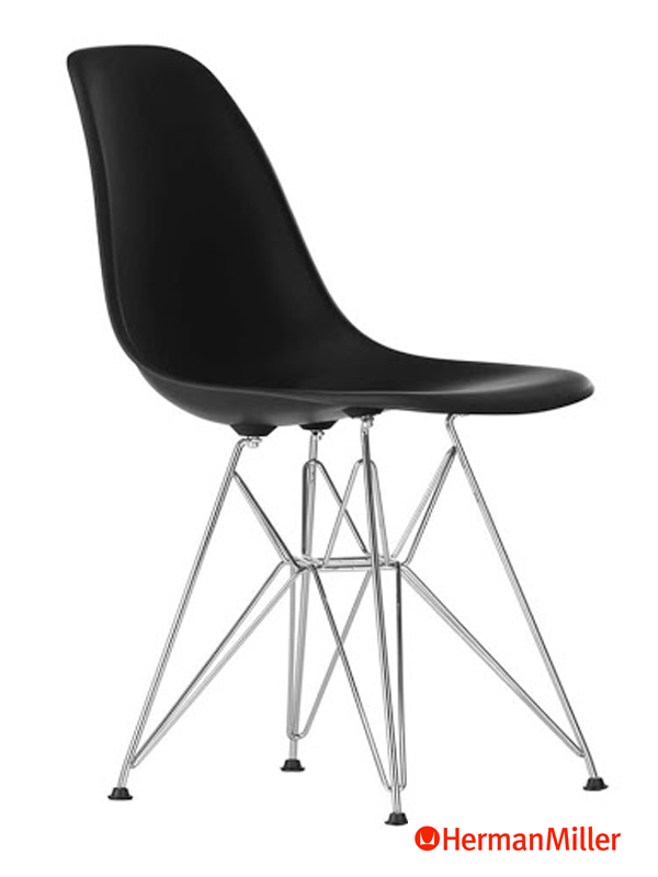 Eames Plastic Chair - Black